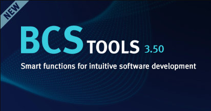 BEIJER INTRODUCES BCS TOOLS 3.50 - SMART FUNCTIONS FOR INTUITIVE SOFTWARE DEVELOPMENT